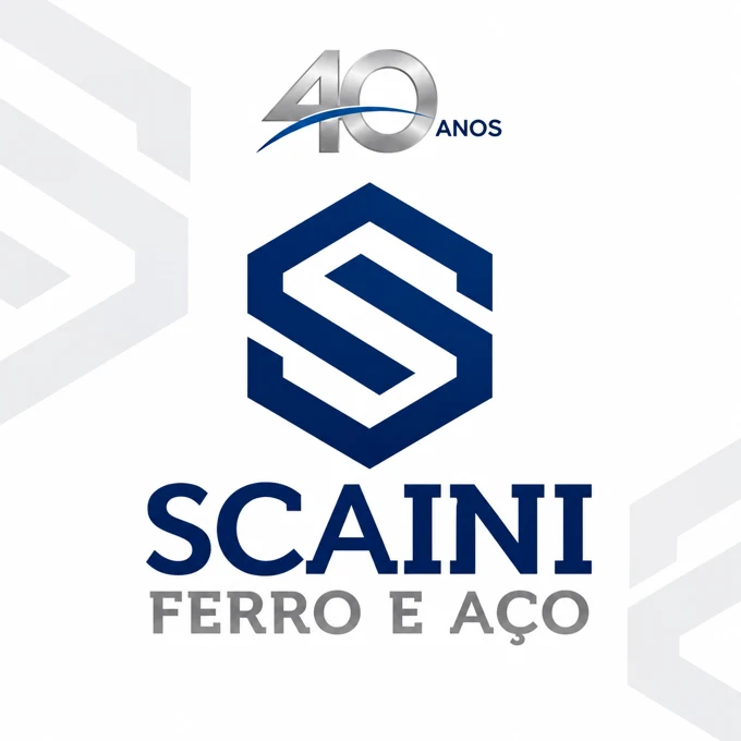 SCAINI Ferro e Aço — 40 anos
